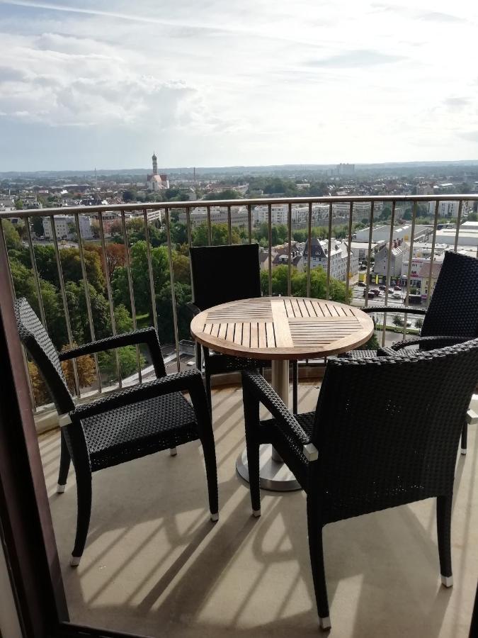 Hotelturm Apartment Augsburg Exterior foto